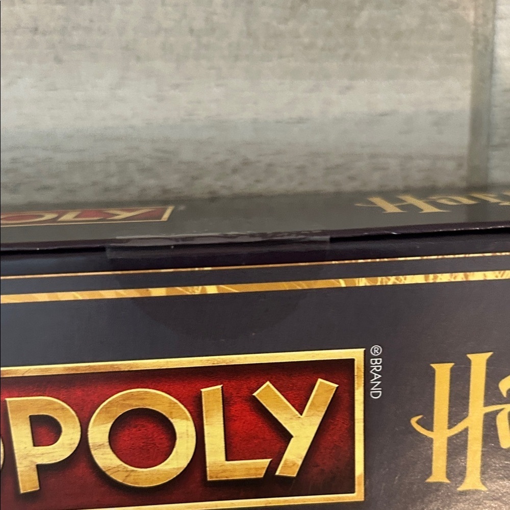 Hasbro Harry Potter Monopoly with Red and Gold Accents - Picture 6 of 8